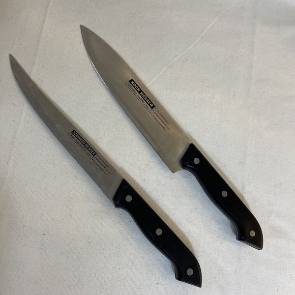 Set Of 2 Knives Koch Messer And Schinken Messer Stainless Rostfrei Inox - Picture 2 of 7